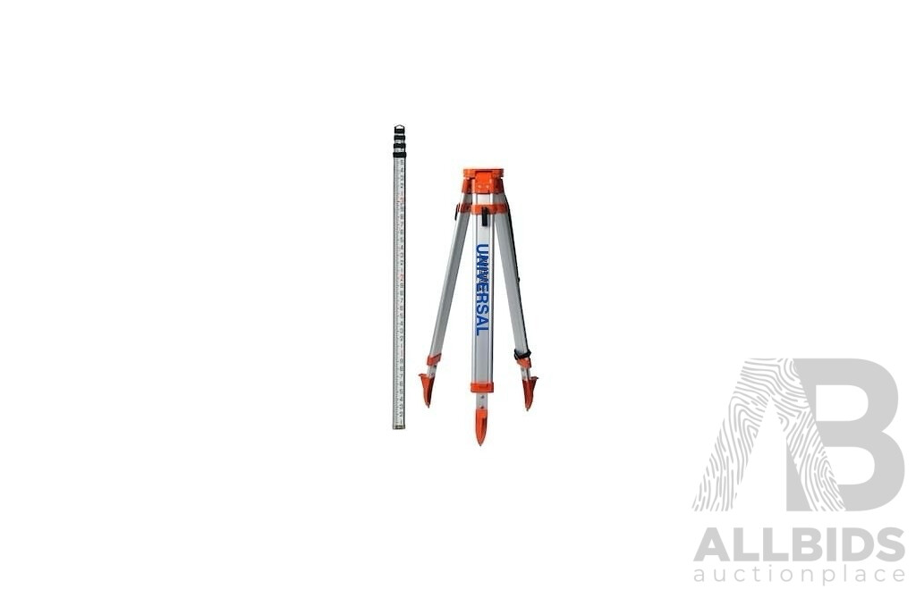 UNIVERSAL Level Telescoping Aluminum Tripod
