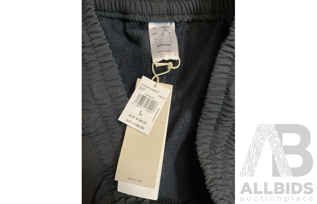 ADDIDAS Training Pants Size L and Others - Lot of 5
