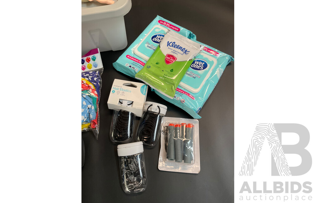 Assorted Toys, Party Staff, Kids Watches and More