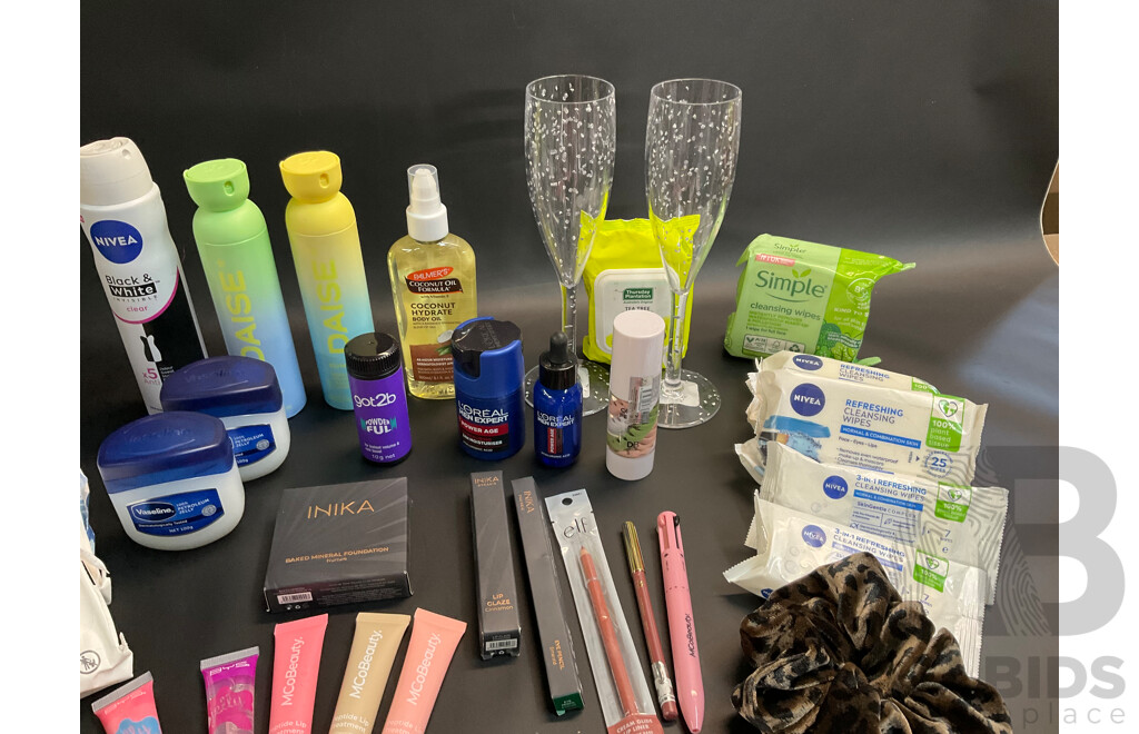 Assorted Cosmetics and Bodycare
