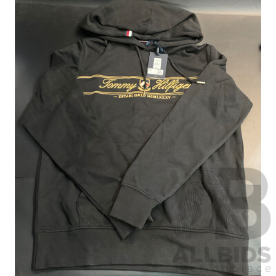 Tommy Hilfiger Diwali Hoody - Black - Size M - ORP$ 229