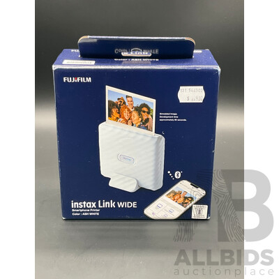 FUJIFILM  Instax Link Wide Smarphone Printer