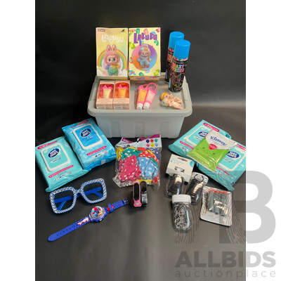 Assorted Toys, Party Staff, Kids Watches and More