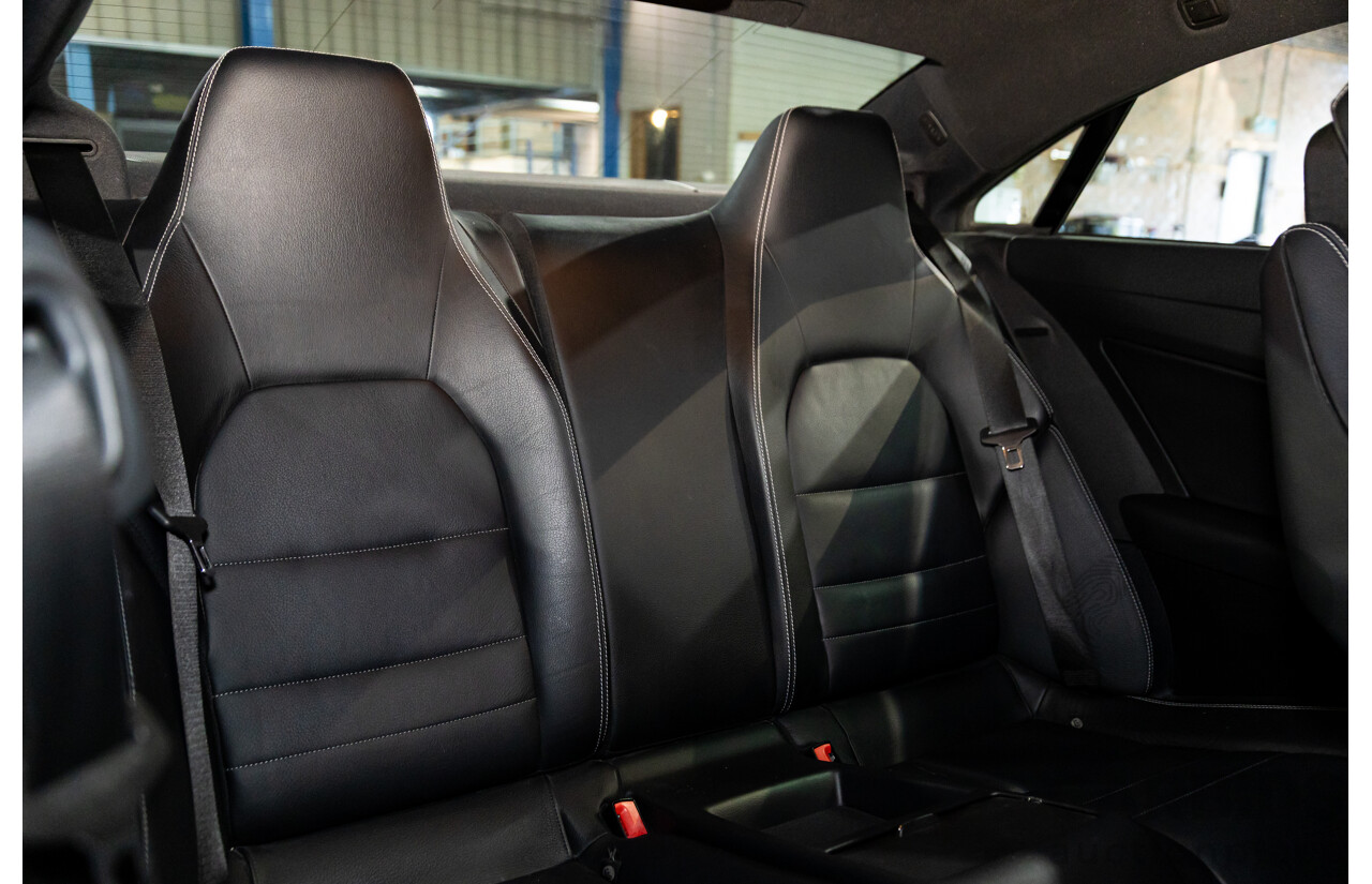 8/2009 Mercedes-Benz E350 Avantgarde 207 2d Coupe Iridium Silver Metallic V6 3.5L