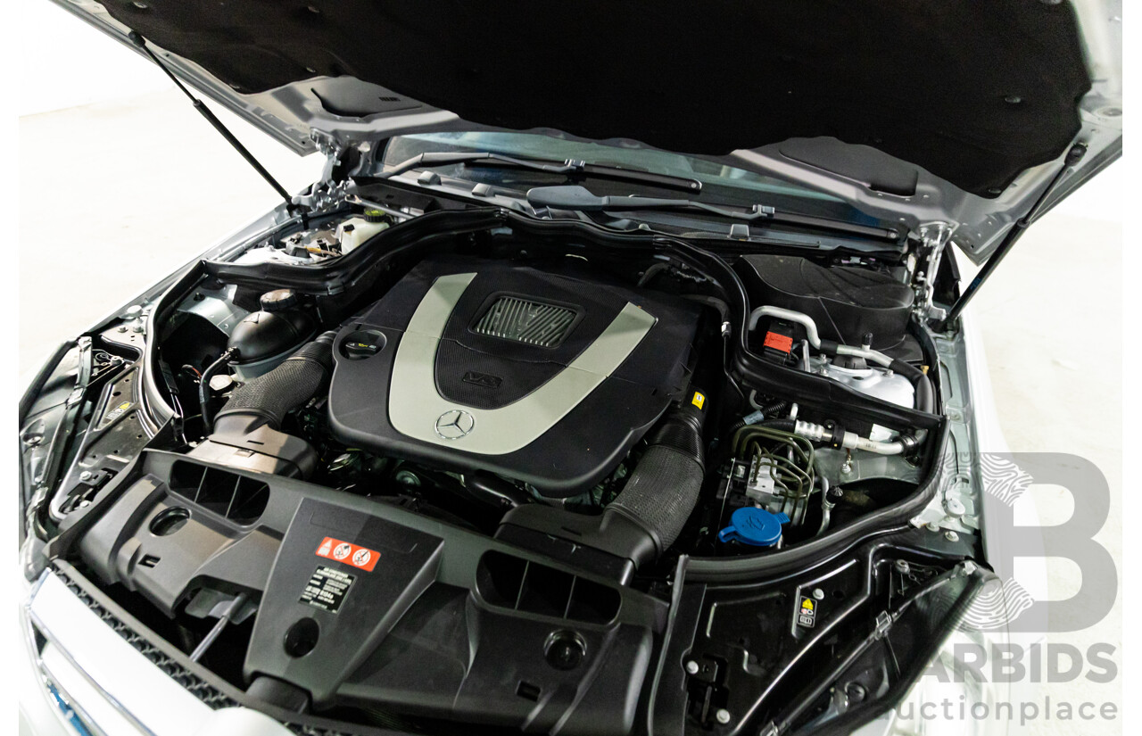 8/2009 Mercedes-Benz E350 Avantgarde 207 2d Coupe Iridium Silver Metallic V6 3.5L