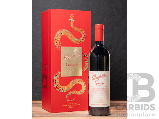 1663412 · Boxed Penfolds Grange Bin 95 'Limited Release Lunar Year of the Snake' Vintage 2020