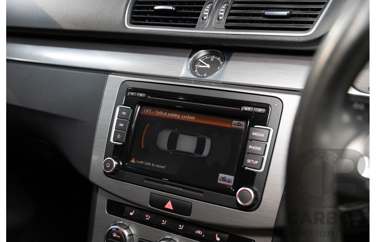 6/2012 Volkswagen Passat 118 TSI 3C MY13 4d Sedan Deep Black Turbo 1.8L