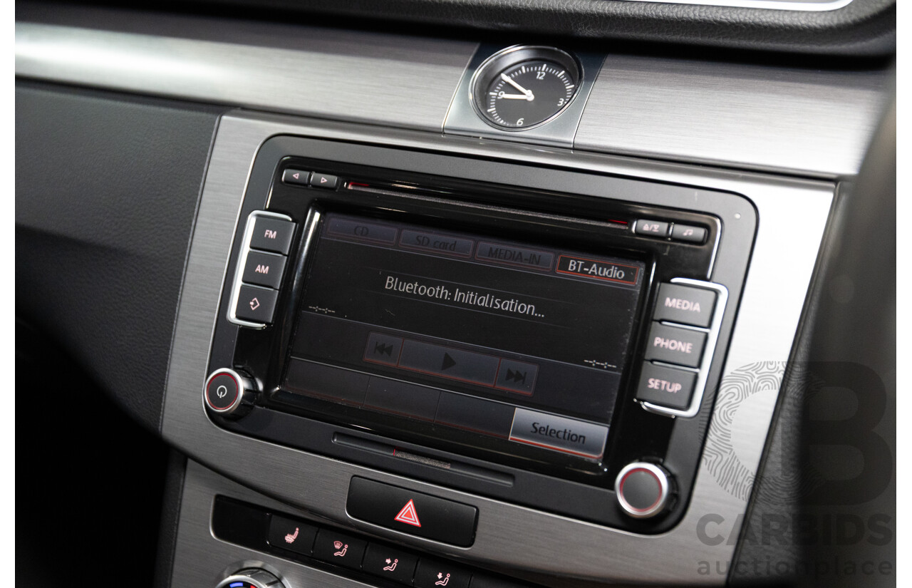 6/2012 Volkswagen Passat 118 TSI 3C MY13 4d Sedan Deep Black Turbo 1.8L