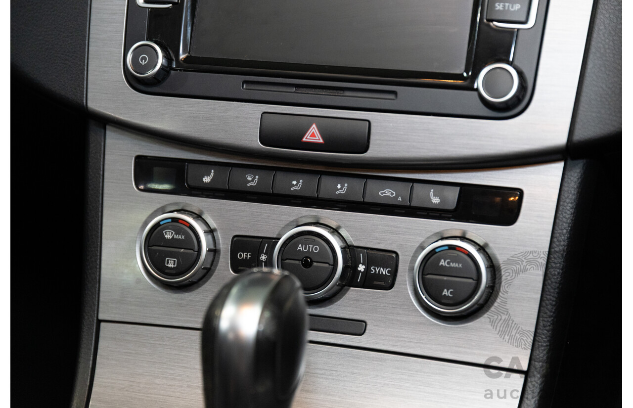 6/2012 Volkswagen Passat 118 TSI 3C MY13 4d Sedan Deep Black Turbo 1.8L