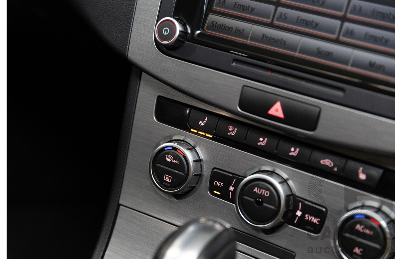 6/2012 Volkswagen Passat 118 TSI 3C MY13 4d Sedan Deep Black Turbo 1.8L