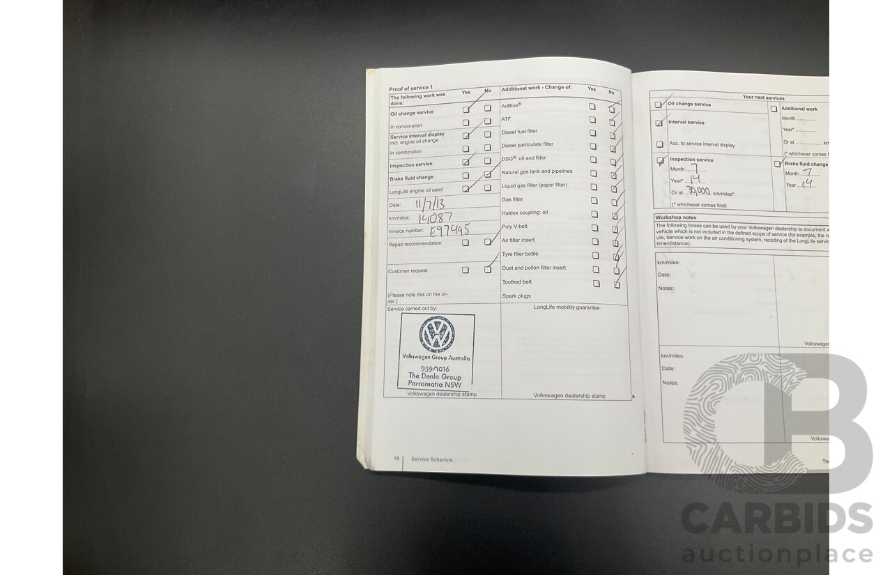 6/2012 Volkswagen Passat 118 TSI 3C MY13 4d Sedan Deep Black Turbo 1.8L