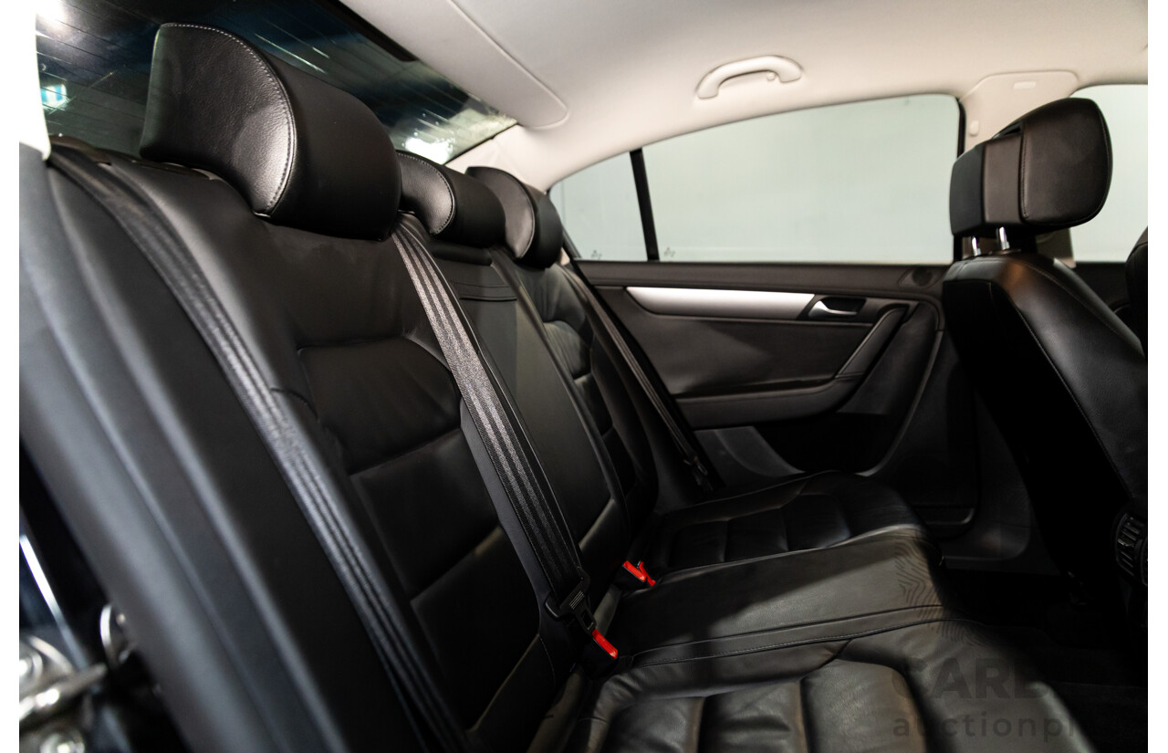 6/2012 Volkswagen Passat 118 TSI 3C MY13 4d Sedan Deep Black Turbo 1.8L