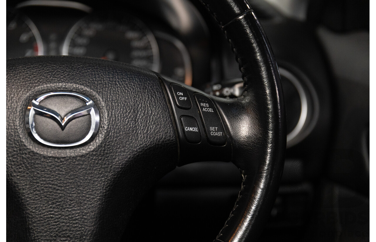 12/2006 Mazda Mazda6 Classic GG 05 Upgrade 4d Wagon Snowflake White Pearl 2.3L