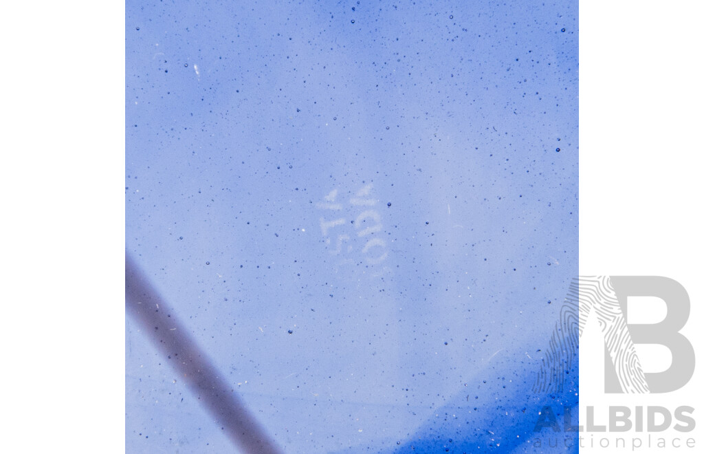 Large Art Glass Bowl by Kosta Boda