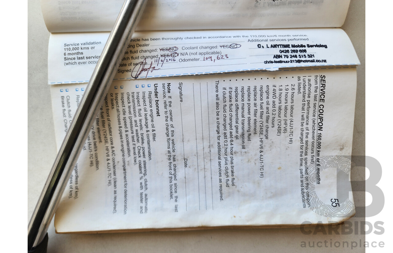 5/2008 Holden Rodeo LX RA MY08 Space C/Chas Grey 3.6L