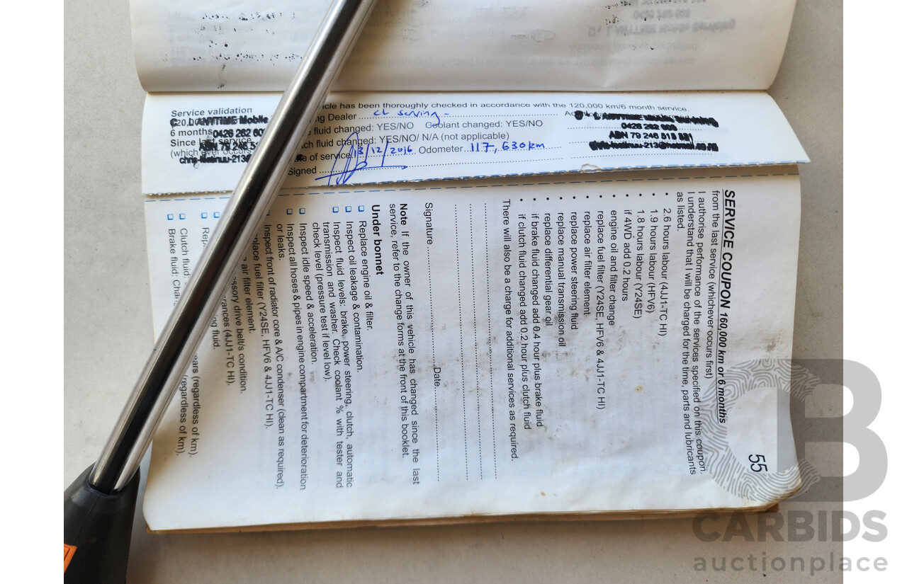 5/2008 Holden Rodeo LX RA MY08 Space C/Chas Grey 3.6L