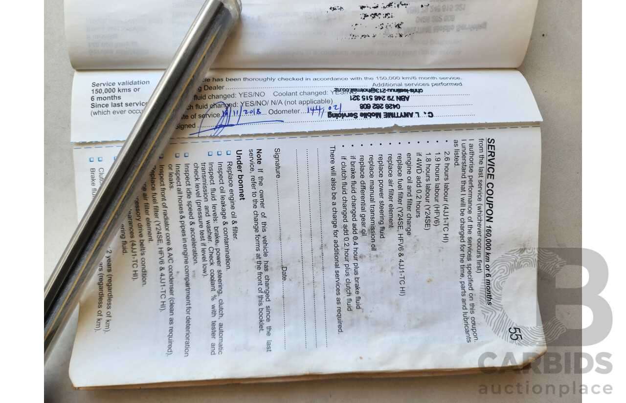 5/2008 Holden Rodeo LX RA MY08 Space C/Chas Grey 3.6L