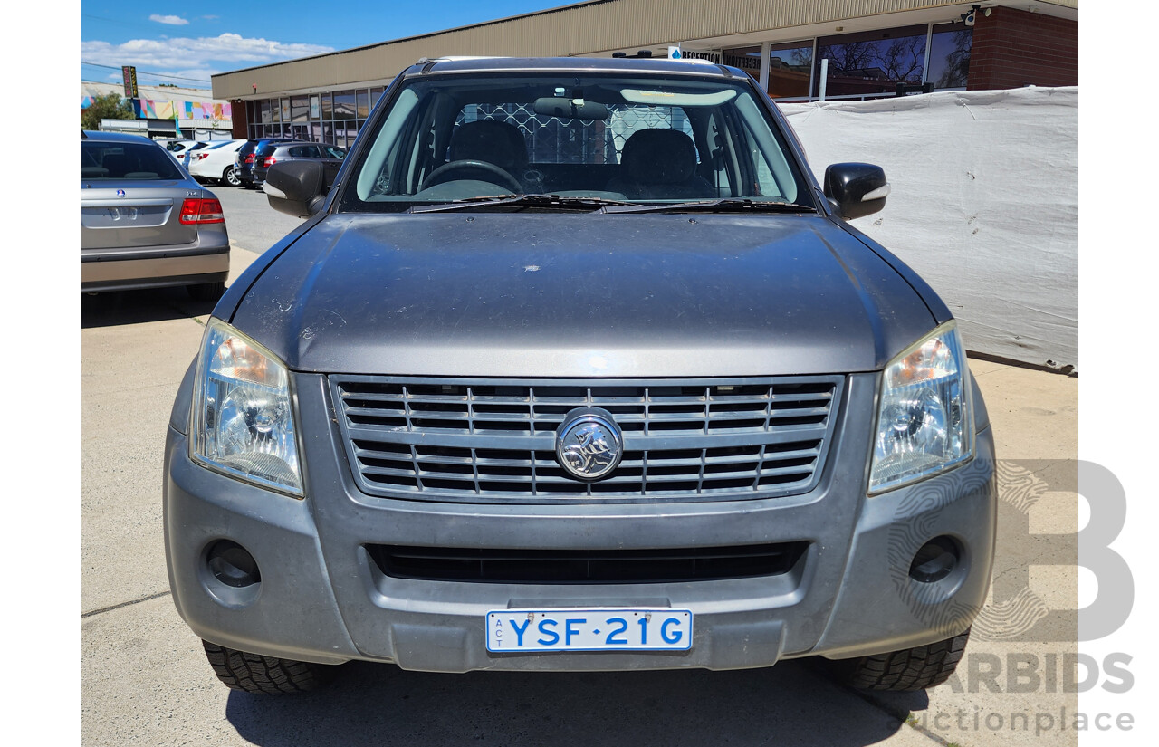5/2008 Holden Rodeo LX RA MY08 Space C/Chas Grey 3.6L