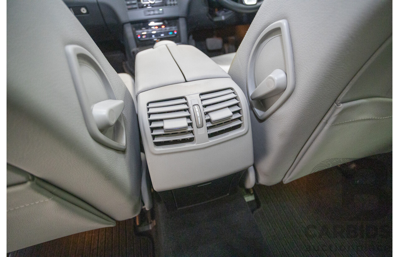 12/2012 Mercedes-Benz E250 CGI Avantgarde 212 MY12 4D Sedan Obsidian Black Turbo 1.8L