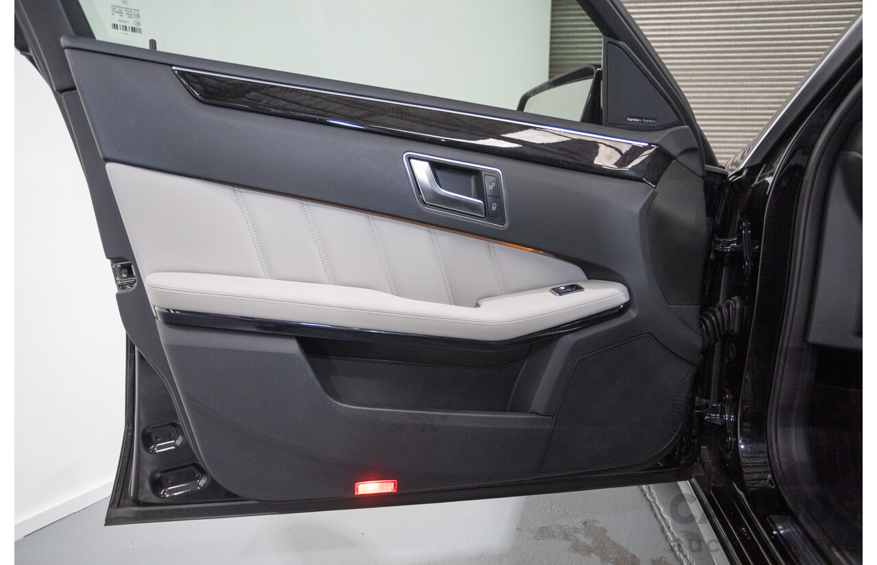 12/2012 Mercedes-Benz E250 CGI Avantgarde 212 MY12 4D Sedan Obsidian Black Turbo 1.8L