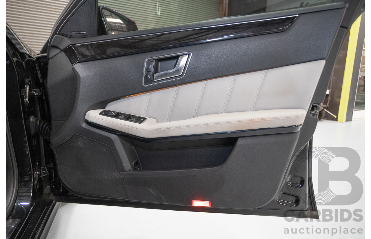 12/2012 Mercedes-Benz E250 CGI Avantgarde 212 MY12 4D Sedan Obsidian Black Turbo 1.8L
