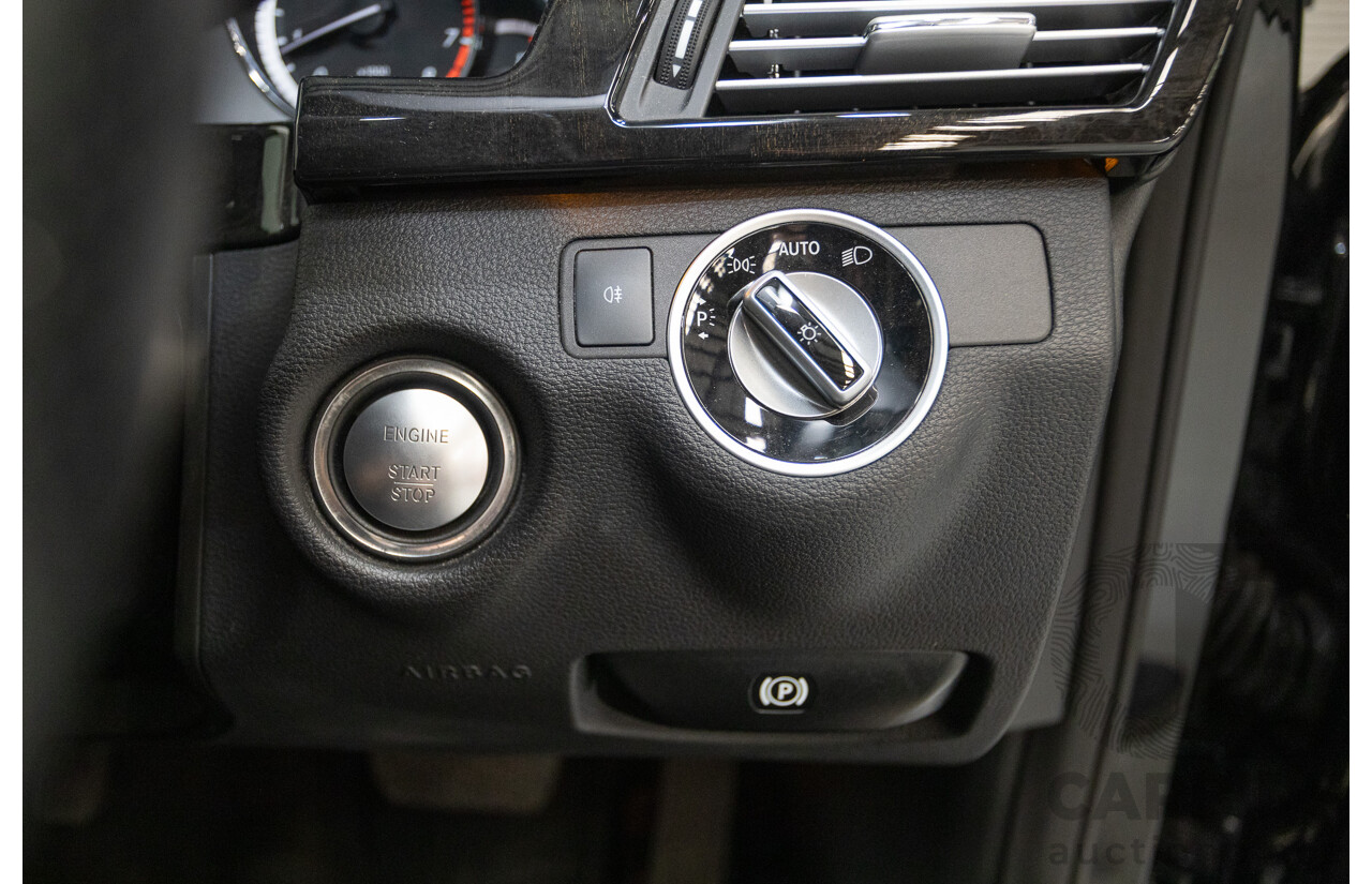 12/2012 Mercedes-Benz E250 CGI Avantgarde 212 MY12 4D Sedan Obsidian Black Turbo 1.8L