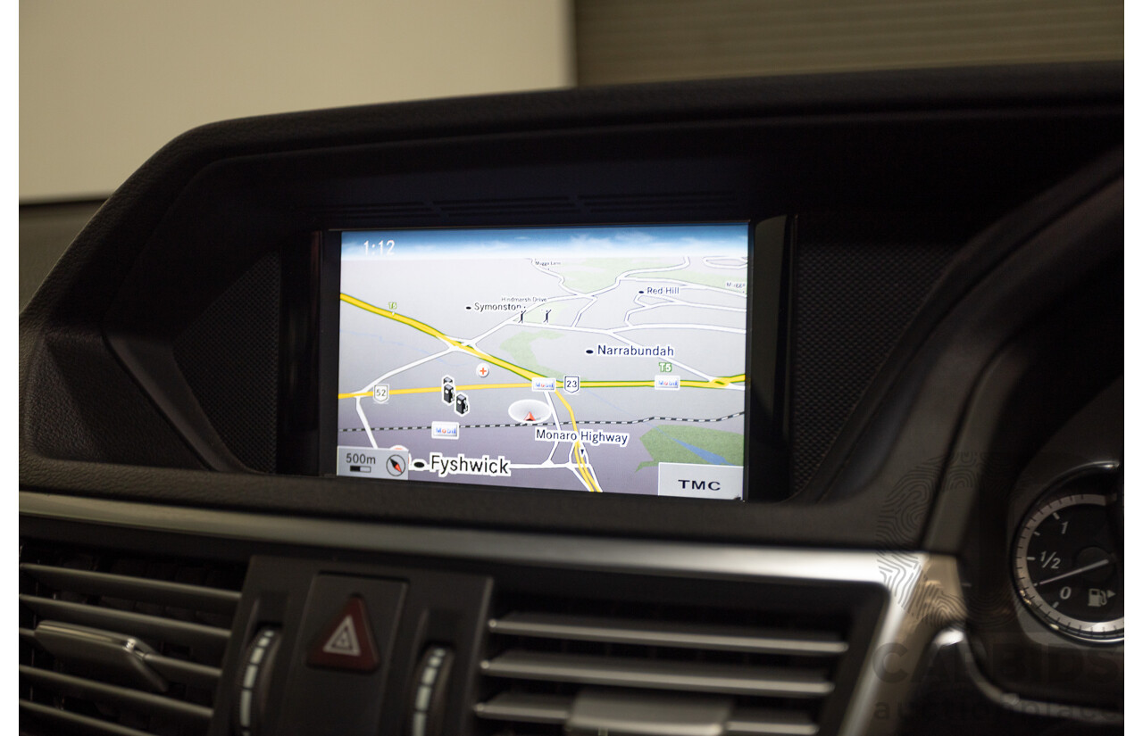 12/2012 Mercedes-Benz E250 CGI Avantgarde 212 MY12 4D Sedan Obsidian Black Turbo 1.8L