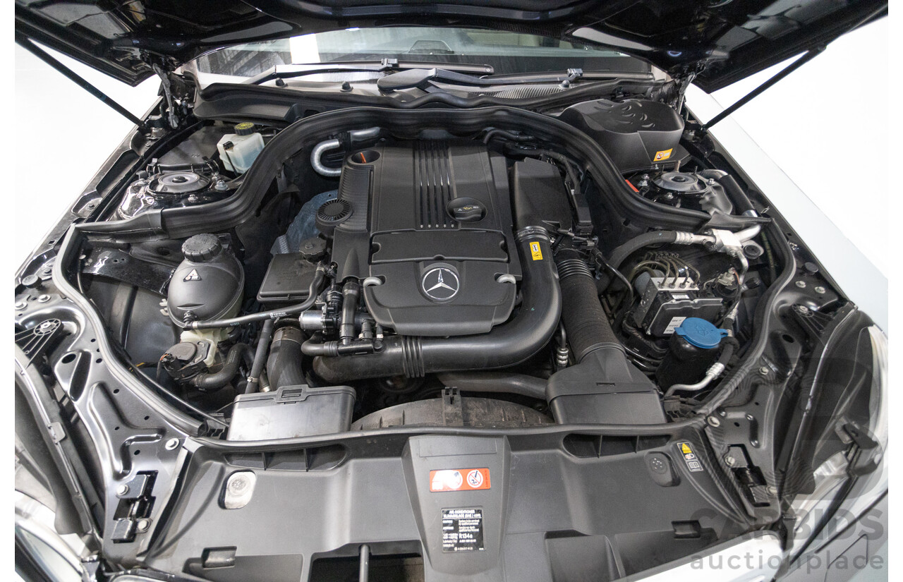 12/2012 Mercedes-Benz E250 CGI Avantgarde 212 MY12 4D Sedan Obsidian Black Turbo 1.8L