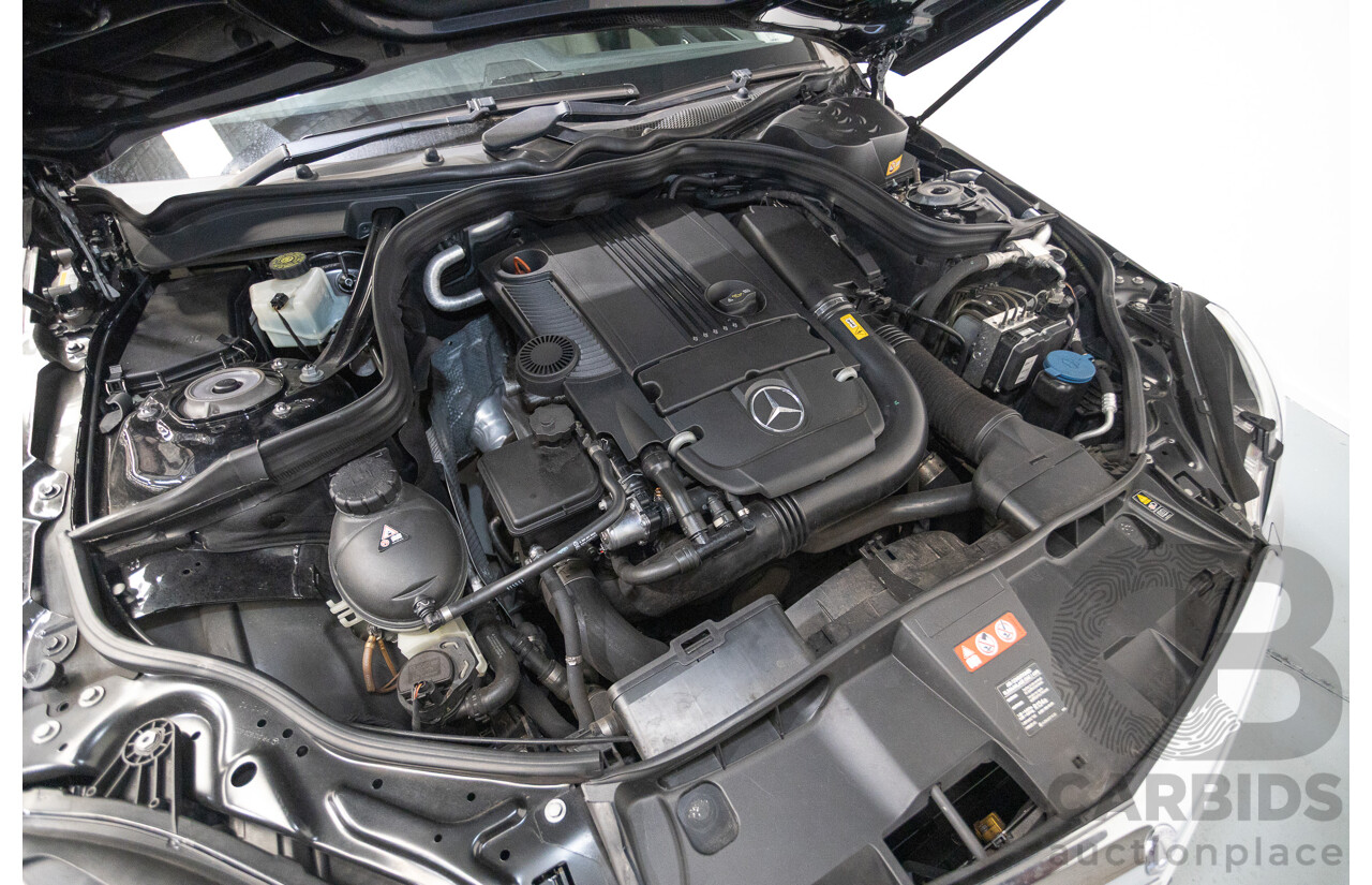 12/2012 Mercedes-Benz E250 CGI Avantgarde 212 MY12 4D Sedan Obsidian Black Turbo 1.8L
