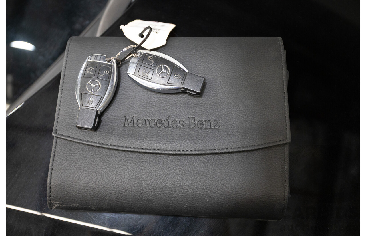 12/2012 Mercedes-Benz E250 CGI Avantgarde 212 MY12 4D Sedan Obsidian Black Turbo 1.8L