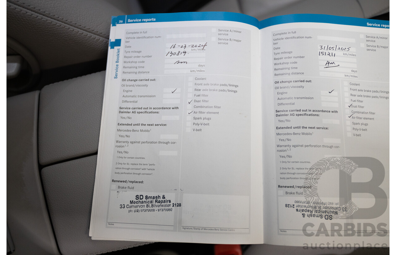 12/2012 Mercedes-Benz E250 CGI Avantgarde 212 MY12 4D Sedan Obsidian Black Turbo 1.8L