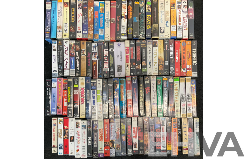 Huge Collection VHS Tapes