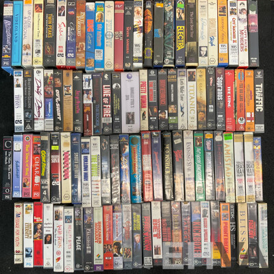 Huge Collection VHS Tapes