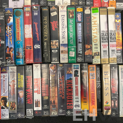 Huge Collection VHS Tapes