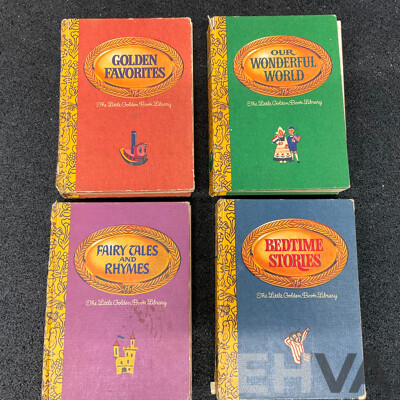 Antique and Vintage Children Books and Comics, Including Several Notable Titles and Series - the Little Golden Books (1969), Pinocchio, Walt Disney's Comics, Joey the Baby Kangaroo and More