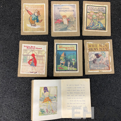 Antique and Vintage Children Books and Educational Materials, Including Various Readers and Primers From Department of Education and More