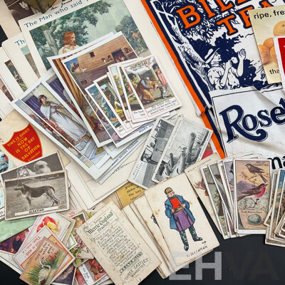 Collection of Vintage Australian Cigarette Packets and Advertising Materials