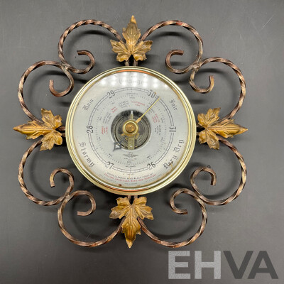 Two Vintage Aneroid Barometers