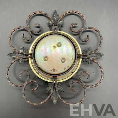 Two Vintage Aneroid Barometers