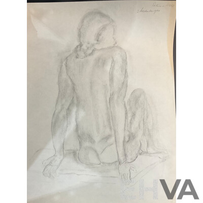 Practice Pieces: Life Drawings, Nude Figures & Abstract Paintings