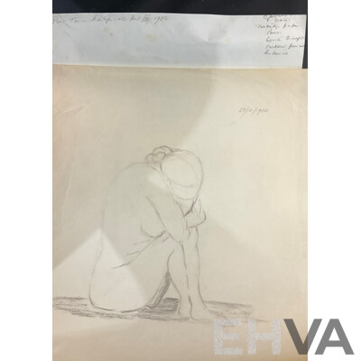 Practice Pieces: Life Drawings, Nude Figures & Abstract Paintings