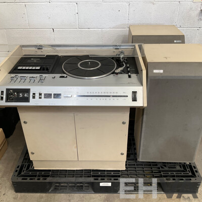 Vintage Sanyo DCW S17K S  Quadraphonic Stereo System (2 Speakers)