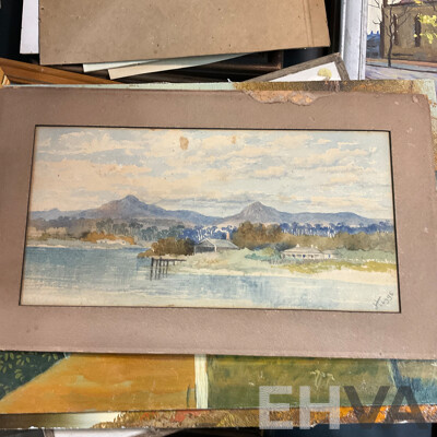 Mixed Lot - Vintage Painting, Prints and Artwork