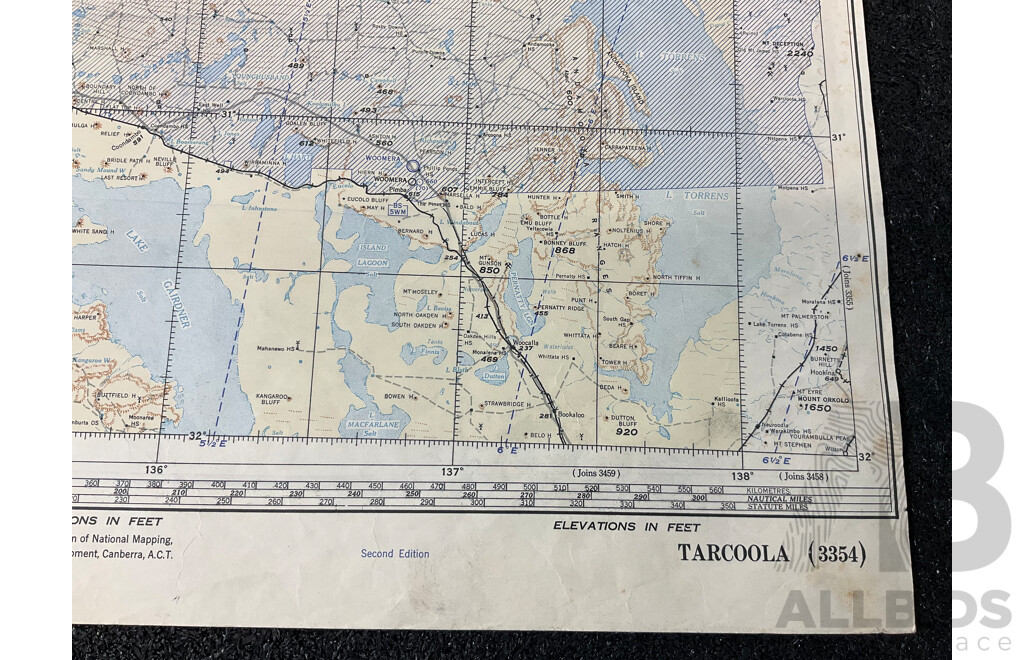 Vintage Collection Australia Armidale Map &  Australia Tarcoola Map - Lot of 5