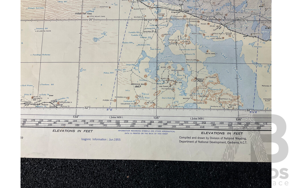 Vintage Collection Australia Armidale Map &  Australia Tarcoola Map - Lot of 5