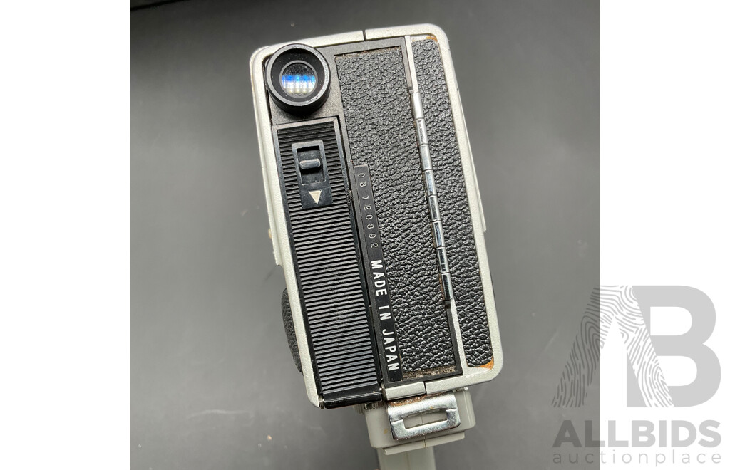 Ricoh Super 8 Model 410Z Movie Camera with Case and Manual