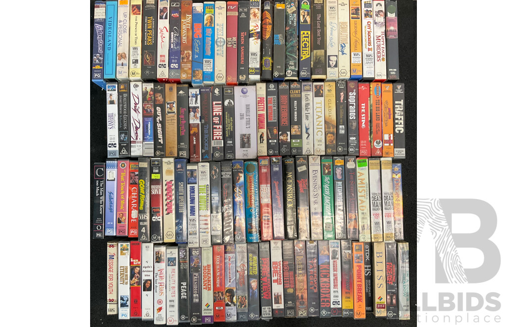 Huge Collection VHS Tapes