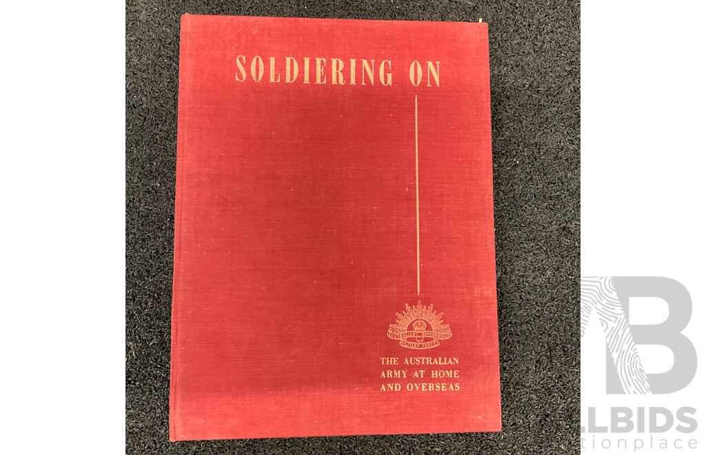 1940's - 1970's Vintage Collection of Australian Military Hardcover Books - Lot of 8