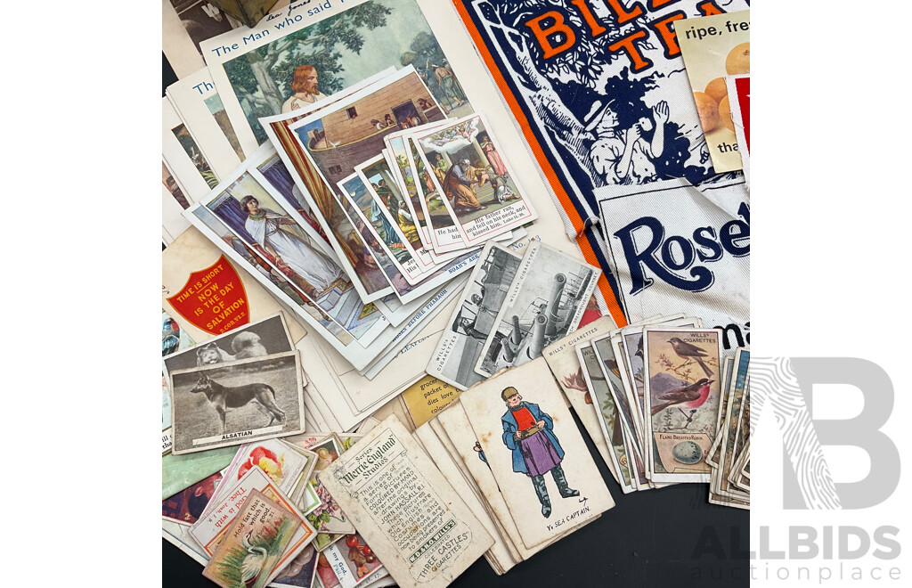 Collection of Vintage Australian Cigarette Packets and Advertising Materials