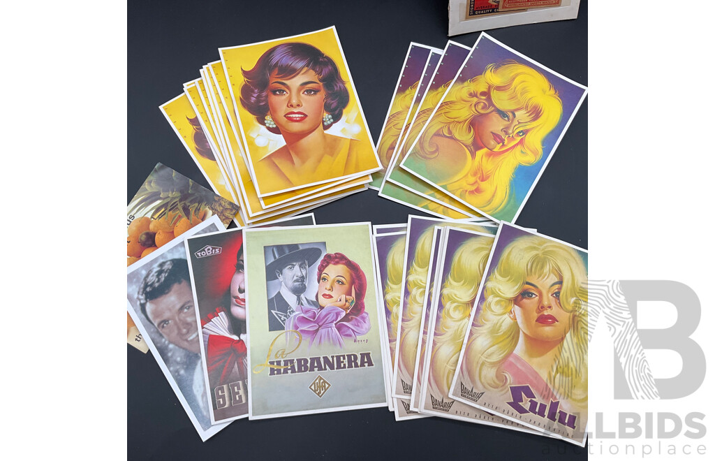 Collection of Vintage Australian Cigarette Packets and Advertising Materials